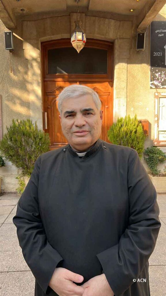 Bishop Georges Assadourian, Patriarchal Vicar of the Armenian Catholic Church in Damascus, Syria
