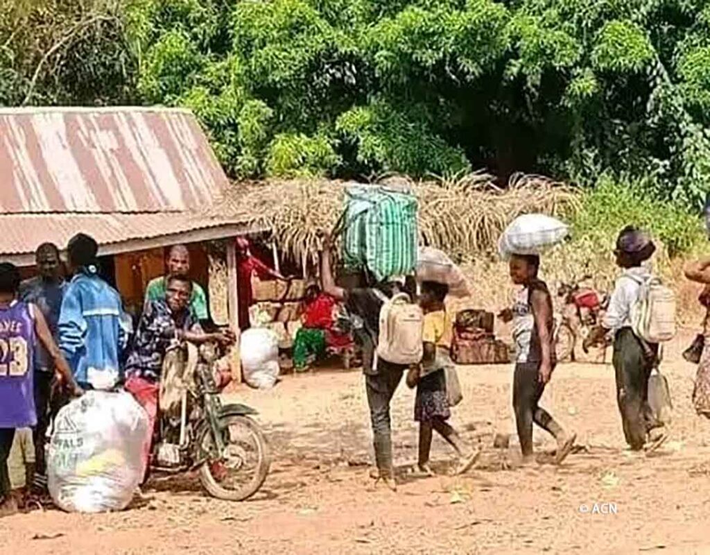 Les personnes déplacées
L’attaque la plus récente a fait au moins 6 800 nouveaux déplacés, pour un total de 14 633 dans la région. Le diocèse a aidé ces personnes à survivre et a fait appel à ACN, qui a offert une aide d’urgence.

Pendant la période de Noël, des attaques ont également été enregistrées dans le diocèse de Makurdi, situé dans l'État de Benue et dans l'État de Plateau, tous deux situés dans la Ceinture centrale du pays.

L’Église catholique au Nigeria <a href=