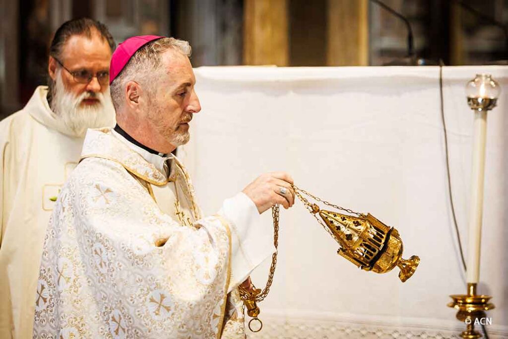 Holy Mass at St. John Lateran presided by his eminence Archbishop John Joseph Kennedy