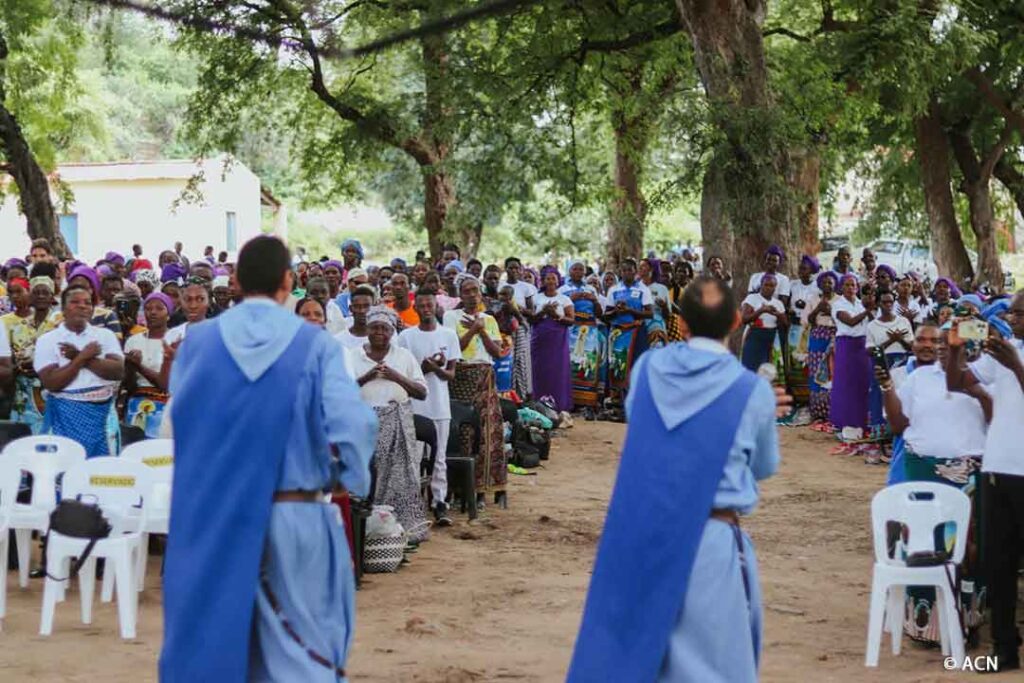 Over 30% of the aid went to projects in Africa