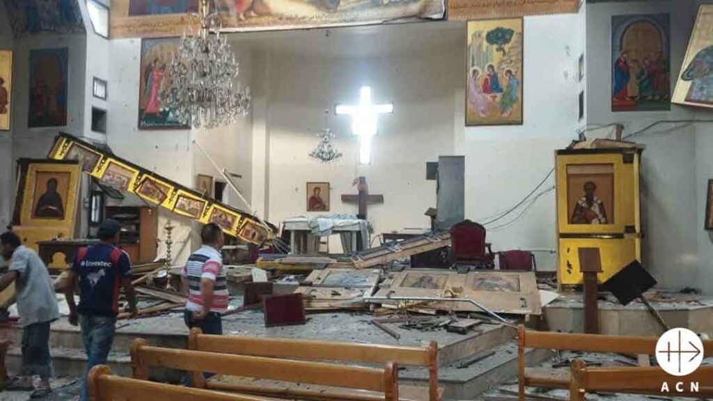  The Christian community has been on edge since the bombing of Saint Elias Church in June