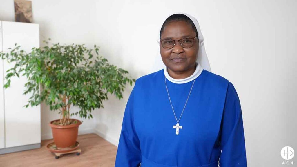 La Hna. Ermelinda Singua
