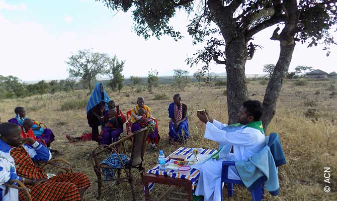 With Mass stipends, we support the livelihoods of priests worldwide, like here in the Moita Bwawani Mission, Tanzania.