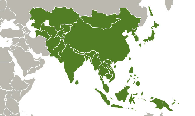 Asia/Oceania countries